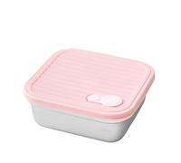 Boîte De Préparation Des Repas Carrés Avec Séparateurs Couvercle À L'épreuve Fuites Pour Le Travail Voyage Et L'organisation Alimentaire Conteneur Compartiment