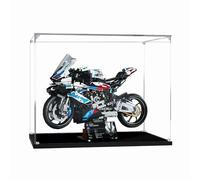 Boîte de présentation de Figurines pour Moto pour Lego 42130 Technic pour BM-W M 1000 RR Acrylique Anti-poussière Transparent (sans modèle) (3 mm)