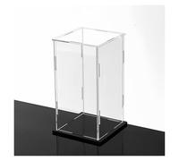 Boîte de présentation en Acrylique, boîte de présentation empilable en Acrylique avec Base Noire, Cube de Rangement Transparent Multi-Usage (30 cm, 35 x 35 cm) - Solution de Rangement décora