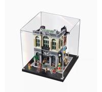 Boîte de présentation en acrylique compatible avec Lego 10251 - Pour collectionner et protéger les présentoirs - Transparent - 30 x 30 x 31,8 cm (modèle non inclus)