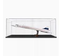 Boîte de présentation en acrylique, compatible avec Lego Concorde 10318, organiseur, boîte transparente pour 10318 (boîte uniquement) (3 mm)
