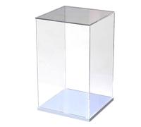 Boîte De Présentation En Acrylique Compatible Lg 21042 Modèle Statue De La Liberté, Vitrine Transparente Anti-Poussière (Vitrine Uniquement) B,20X20X50CM