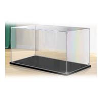 Boîte de présentation en Acrylique, Cube de Rangement 15 x 15 x 15 cm pour Figurines et poupées, vitrine en Acrylique Transparent, idéale pour Les Objets de Collection, Les Souvenirs et Les