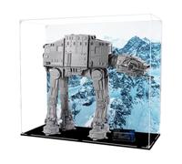 Boîte de présentation en acrylique de 3 mm pour modèle Lego 75313 blindé tout-terrain, boîte de présentation transparente anti-poussière compatible avec le modèle Lego 75313 (modèle non inclus) (Style