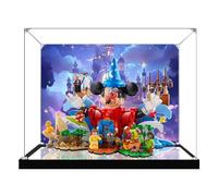 Boîte de présentation en acrylique pour Lego 21352 - Modèle d'architecture du monde magique - Boîte de présentation transparente anti-poussière - Compatible avec le modèle Lego 21352 (modèle non