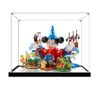 Boîte de présentation en acrylique pour Lego 21352 - Modèle d'architecture du monde magique - Boîte de présentation transparente anti-poussière - Compatible avec le modèle Lego 21352 (modèle non