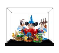 Boîte de présentation en acrylique pour Lego 21352 - Modèle d'architecture du monde magique - Transparent - Anti-poussière - Compatible avec le modèle Lego 21352 (modèle non inclus) (2 mm)