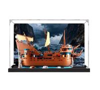 Boîte de présentation en acrylique pour Lego 21363 The Goonies Pirate Ship - Boîte de présentation transparente anti-poussière - Compatible avec le modèle Lego 21363 (modèle non inclus) (Style C)
