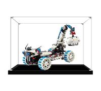 Boîte de présentation en acrylique pour Lego 42211 Space Moon Rover - Transparent - Anti-poussière - Compatible avec le modèle Lego 42211 (modèle non inclus) (2 mm)