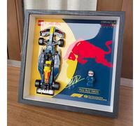 Boîte de présentation en acrylique pour Lego 77242/77243/77244/77251 - Mini cadre photo de voiture de course - Anti-poussière - Panneaux muraux décoratifs - Support mural pour adultes (voiture non
