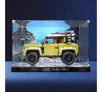 Boîte de présentation en acrylique pour modèle de véhicule tout-terrain Lego 42110 - Transparent - Anti-poussière - Compatible avec kit de construction Lego 42110 (modèle non inclus) (style de fond)