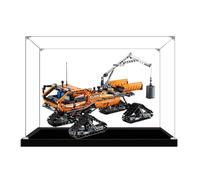 Boîte de présentation en acrylique pour modèle Lego 42038 Polar Engineering Truck - Boîte de présentation transparente anti-poussière - Compatible avec le modèle Lego 42038 (modèle non inclus) (base