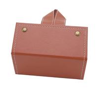 Boîte de Présentation Multifonctionnelle pour Lunettes de Soleil, étui Pliable pour Lunettes de Voyage, Rangement pour de Soleil, Bijoux, Cuir PU pour Presbytes, Boucles D'oreilles (BROWN)