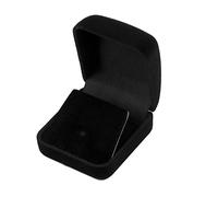 Boîte de présentation rétro en velours pour pièces de monnaie, 5,2 x 5,6 x 3,2 cm, boîte cadeau pour bijoux, boîtes cadeaux avec couvercles et boîtes en coton pour boucles d'oreilles et colliers