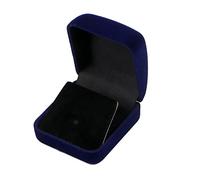 Boîte de présentation rétro en velours pour pièces de monnaie, 5,2 x 5,6 x 3,2 cm, boîte cadeau pour bijoux, boîtes cadeaux avec couvercles et boîtes en coton pour boucles d'oreilles et colliers