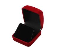 Boîte de présentation rétro en velours pour pièces de monnaie, 5,2 x 5,6 x 3,2 cm, boîte cadeau pour bijoux, boîtes cadeaux avec couvercles et boîtes en coton pour boucles d'oreilles et colliers
