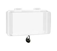 Boîte de prise extérieure étanche - Boîtes à cartes avec 6 trous de sortie Caractérisées par un grand espace avec design anti-pluie avec serrure, étui de câble d'extension pour la charge d