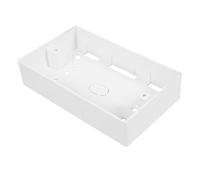 Boîte de Prise Visible Renforcée 146 Type, Plastique Blanc, Simple | Boîtier de Dérivation, Design Épais, Interface Sûre, Réparation Facile, Usage Mural Sol