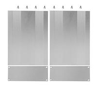 Boîte de projet, aluminium, type divisé, boîtier argenté mat pour PCB DIY, 54 x 145 x 200 mm, dissipation thermique, blindage du signal, structure compacte