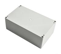Boîte de projet électronique en plastique ABS avec indice d'étanchéité IP67, convient pour les connexions de terminaux et un assemblage sécurisé avec vis (115 x 90 x 55 mm)