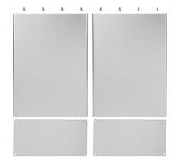 Boîte de projet en aluminium 80x160x220mm |Boîtier moulé sous pression pour l'électronique/PCB/bricolage |Dissipation thermique et blindage de transmission |Finition argent mat