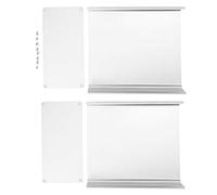 Boîte de projet en aluminium Boîtier électronique Type divisé Coque de boîtier blindée DIY Argent mat 80x160x180mm pour la dissipation thermique Jonction PCB Protection