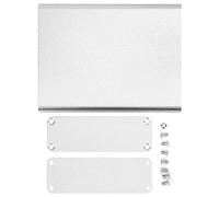 Boîte de projet en aluminium, coque de produit électronique avec structure moulée sous pression intégrée et finition argent mat oxydé pour jonction PCB et blindage du signal - 28