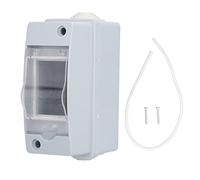 Boîte de protection de distribution étanche et transparente, couvercle de disjoncteur, boîtier électrique extérieur, matériau PC ABS durable, 120x53x90mm, classé IP65 pour un