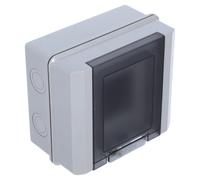 Boîte de Protection du Disjoncteur à 5 Voies Ip65 pour Intérieur | Boîtier ABS Pc, Porte Latérale Verrouillable, Fenêtre Transparente, Rail Standard 35mm, Circuit