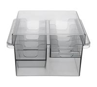 Boîte de protection pratique pour garder vos accessoires de tondeuse en sécurité et facilement accessibles pour un usage en salon ou à la maison