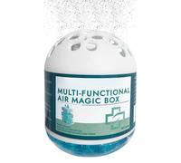 Boîte de purificateur d'air - Dépoussiéreur de 3,74 pouces | Désodorisant en perles PP - Extrait de sans électricité pour contrôle des odeurs, désodorisant solide pour placard, armoire, chambre