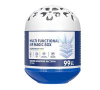 Boîte De Purification D'Air | 200 G Rafraîchisseur Naturel Sans Électricité,Purificateur D'Air Intérieur Et Absorbeur De Poussière,Pour Armoire, Petits Espaces, Cuisine, Ménage, Bureau, Salon Et