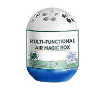 Boîte de purification d'air d'intérieur - Collecteur de poussière silencieux - Mini unité 6 x 9 cm - Solution fraîche peu encombrante pour les petites surfaces | garage, chambre, salle de bain