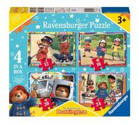 Boîte de puzzle 4 en 1 | Ours de Paddington | Ravensburger | Puzzle pour enfants
