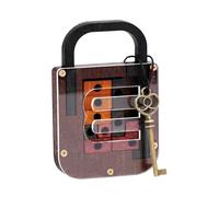 Boîte de puzzle à verrouillage secret en bois labyrinthe | Puzzle Sharp Brain Zone contreplaqué pour jeux de logique, salle d'évasion et puzzle en bois cadeau et boîte au trésor