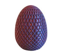 Boîte de Puzzle d'œufs de Pâques - 12 x 9 x 9 cm, imprimé en 3D, Casse-tête, Labyrinthe d'argent, Jeu de Stockage d'argent, boîte à astuces Interactive pour, Adolescents et Adultes | Cadeau de