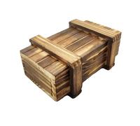 Boîte de puzzle en bois - Labyrinthe cadeau avec serrure, casse-tête intelligent avec sections cachées, construction durable et engageante | Parfait pour les surprises d'anniversaire, les cadeaux de v