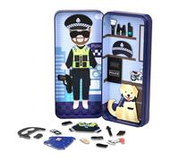 Boïte De Puzzle Magnétique - Officier De Police Multicolore