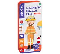 Boïte de puzzle magnétique - pompier multicolor TU