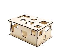 Boîte de puzzle pour chat, labyrinthe interactif, griffoir | Boîte à jouets pour chat avec herbe à chat - Boules froissées stimulant l'exploration du désir de soulager l'ennui - Amusant