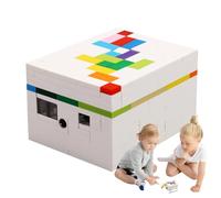 Boîte De Puzzle Secrète - Boîte De Puzzle Du Cerveau, Rainbow 3 D Puzzle Lock Box | Mind Puzzles Et Puzzle Toys, Fans De Puzzles Boîte De Teaser Cérébral Complexe, Construire Des Briques Pour Adolesce