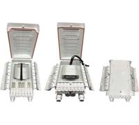 Boîte de raccordement FTTH IP65 pour 144 fibres et logement de surlongueur de fibre Fabricant : EFB-Elektronik (FTTH-BOX-OUT-7)
