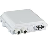 Boîte de raccordement FTTH IP65 pour 16 fibres, 8 raccords et logement de surlongueur de fibre Fabricant : EFB-Elektronik (FTTH-BOX-OUT-2)