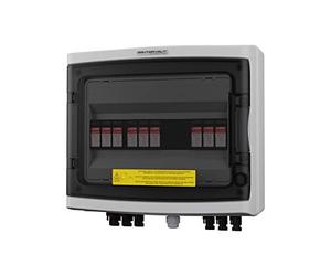 Boîte de raccordement solaire photovoltaïque DC 1000 V T1 T2 3 strings 4 mm Connecteur de protection contre les surtensions Boîte combinée pour panneaux solaires Doctorvolt 2438