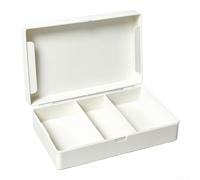 Boîte de rangement, 1 lot de classification des articles portables avec cloison intégrée scellée pour le camping, la randonnée, les voyages