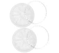 Boîte de Rangement 12 2 Pièces, pour Pierres à Ongles | Coffret Rotatif Portable, pour Organiser Gemmes et Charms, Présentation Soignée, Usage Festivals et Halloween
