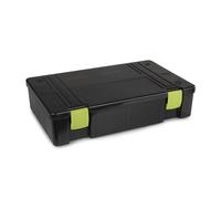 Boîte de rangement 16 compartiments profonds Matrix Noir 356x220x80/45 mm