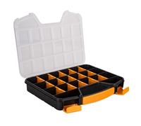 Boîte de Rangement 20 compartiments Amovibles - Organiseur Transparent Multifonction pour Petites Pièces Vis, Boulons VITO