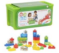 Boite de Rangement 30 Blocs de Construction Tactiles Vert G