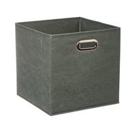 Boîte de Rangement 31 x 31 cm - Kaki Uni